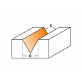 CMT Fréza na V-drážku 35° D6x9 S=6 HM                           